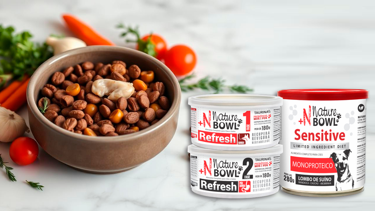 Nature Bowl - Alimento completo para cães e gatos